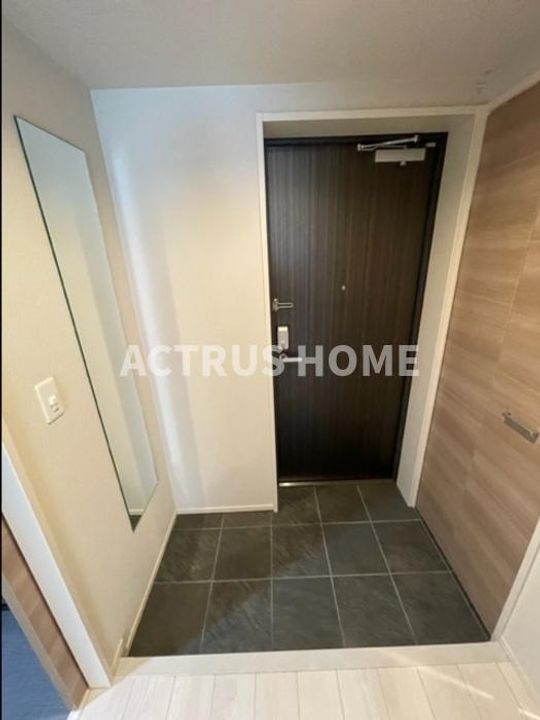 大阪府大阪市東住吉区湯里2(マンション)の賃貸物件の玄関