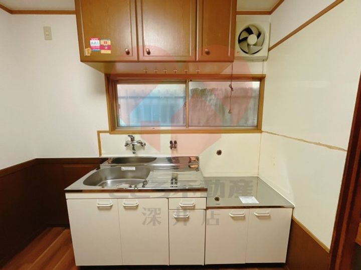 大阪府河内長野市西之山町(一戸建)の賃貸物件のキッチン