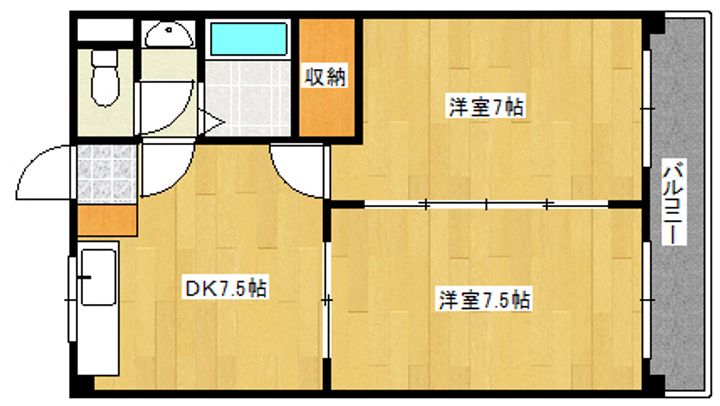 リマーカーブル己斐の間取り