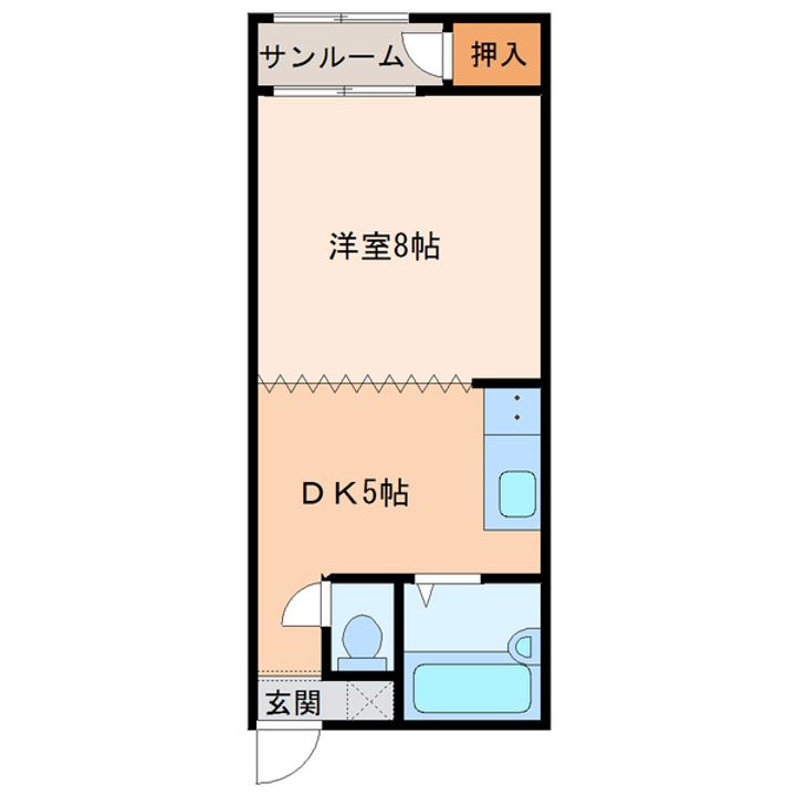ラ ペルルの間取り