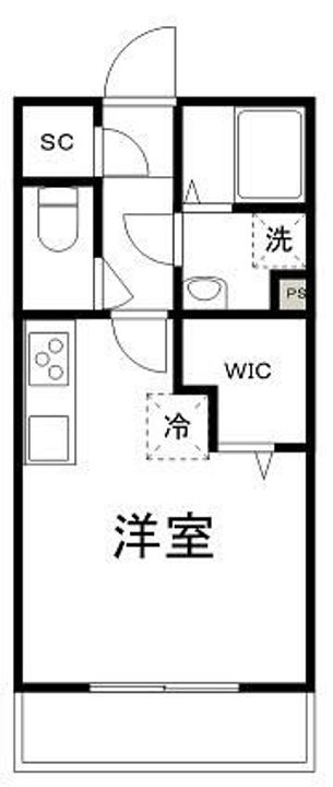 神奈川県川崎市川崎区中島1(アパート)の賃貸物件の間取り