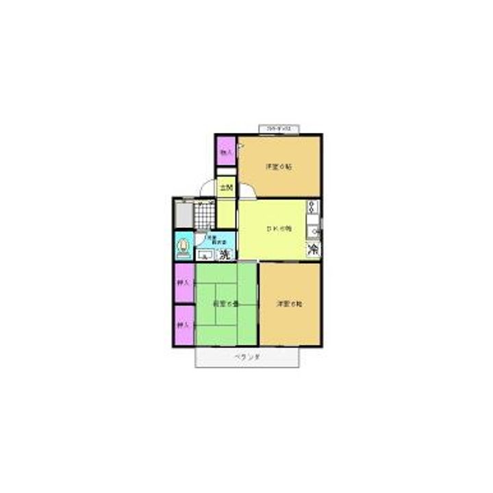 オプトシティDの間取り