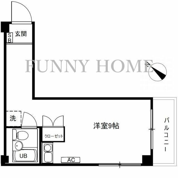 カスターニャ上馬の間取り
