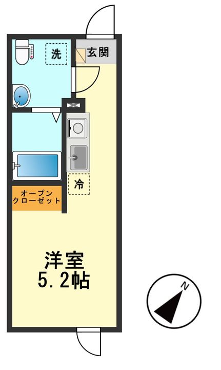 東京都葛飾区東金町3(マンション)の賃貸物件の間取り