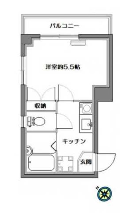 ファミーユ若葉の間取り