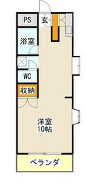 メゾン新栄IIIの間取り