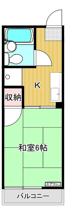 ダイエー聖心苑ハイツ2号館の間取り