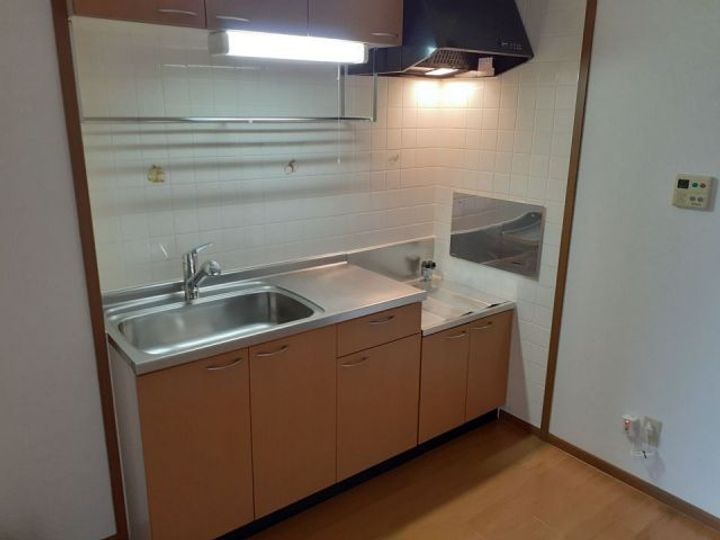 茨城県北茨城市中郷町小野矢指(アパート)の賃貸物件のキッチン