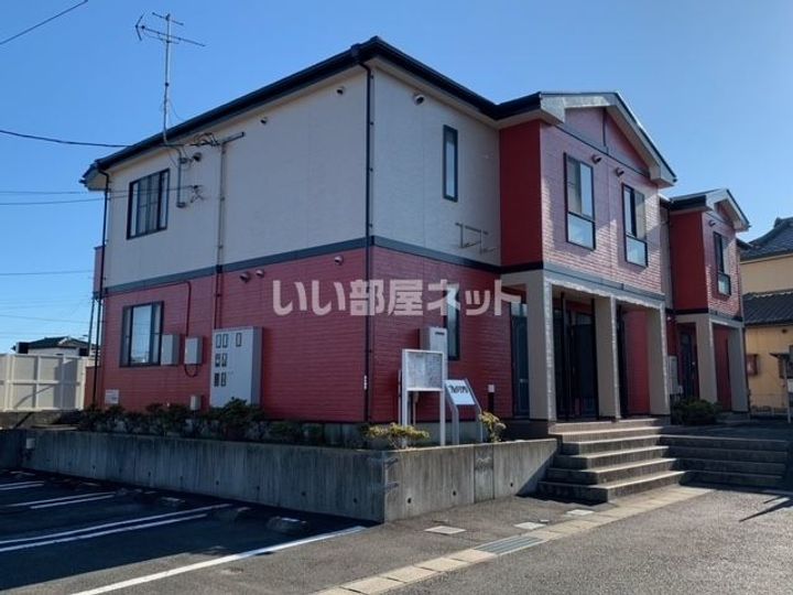 茨城県北茨城市中郷町小野矢指(アパート)の賃貸物件の外観