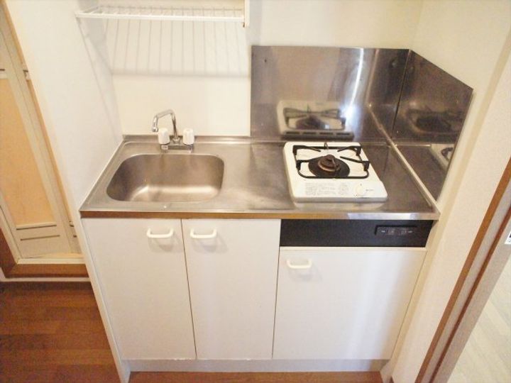 東京都新宿区弁天町(マンション)の賃貸物件のキッチン