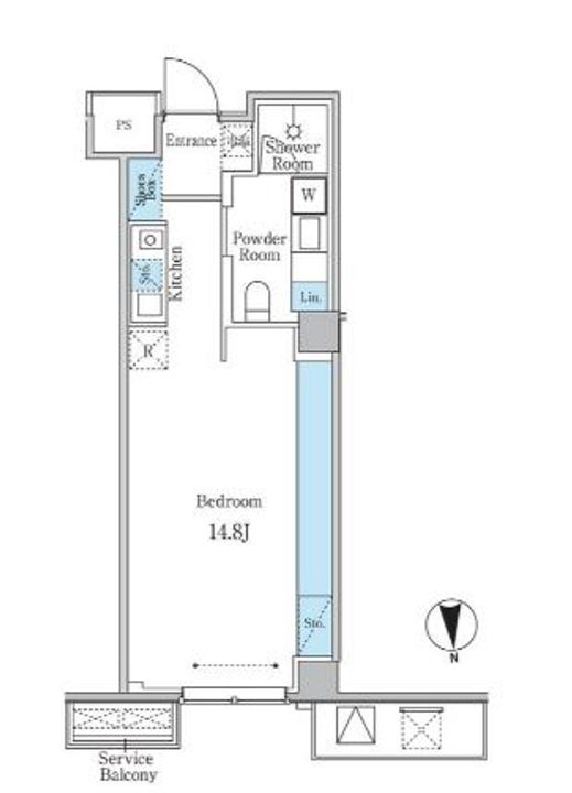 ゲートヒル東京の間取り