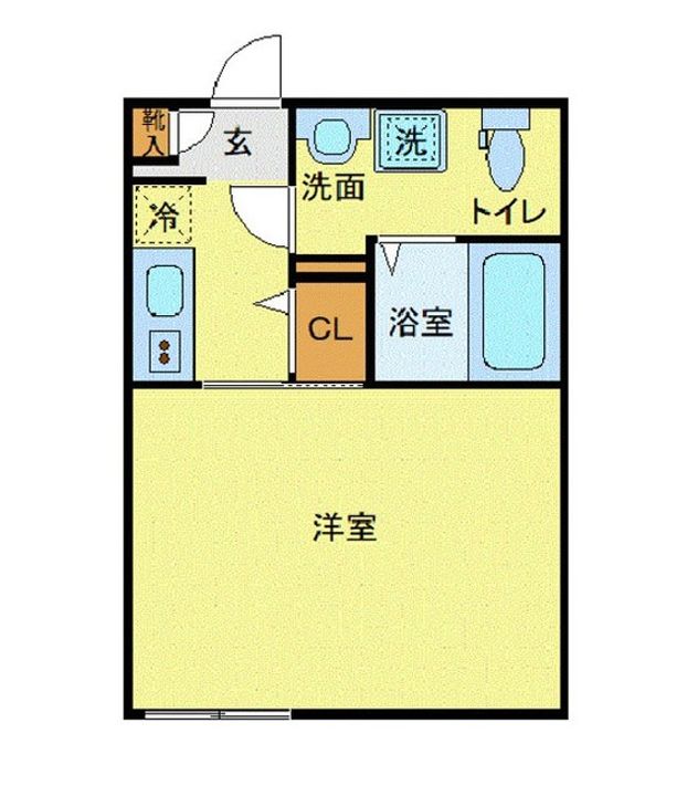 アベニール大和の間取り