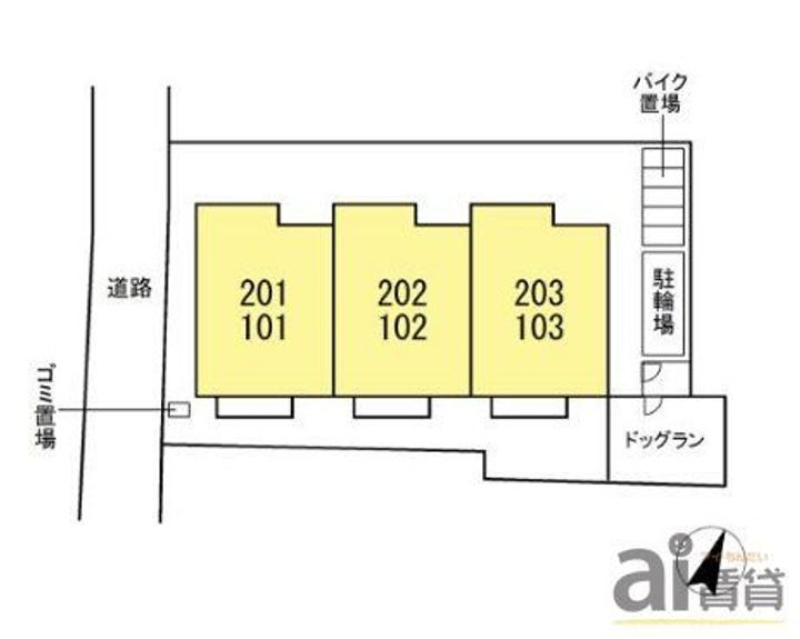 東京都清瀬市中里3(アパート)の賃貸物件の地図