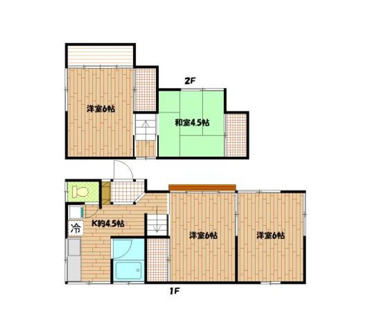 東京都練馬区高松3(一戸建)の賃貸物件の間取り