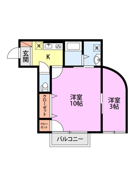 エステートセカンドの間取り