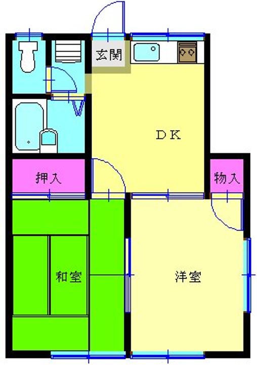 第2サンポートE&Aの間取り