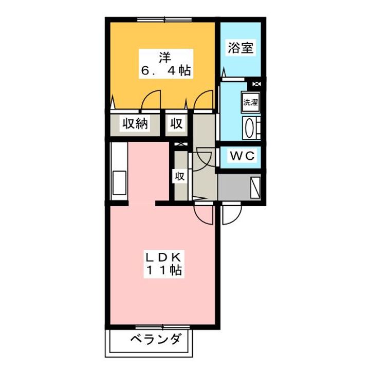 パルミール・トロワの間取り