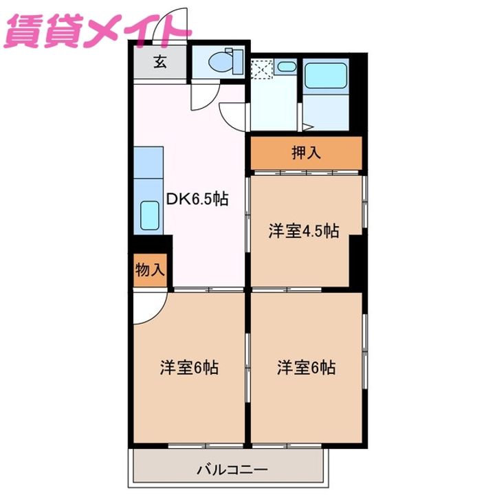 日永久志本ビルの間取り