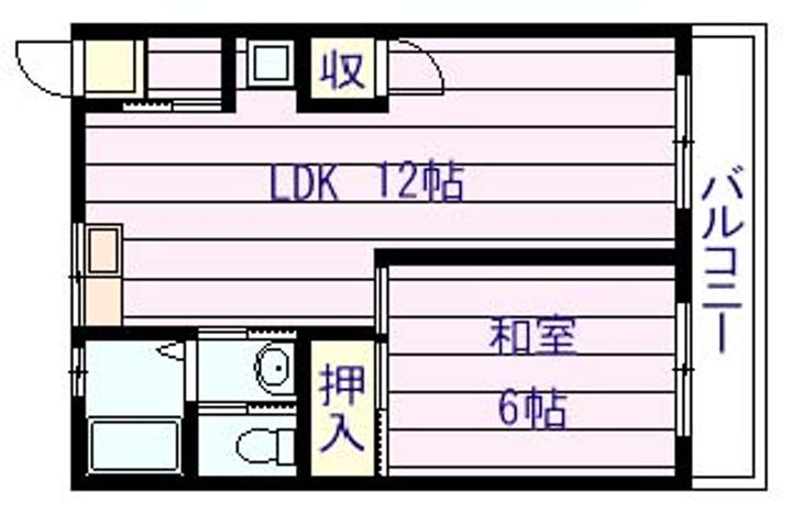 ビューハイム西村の間取り