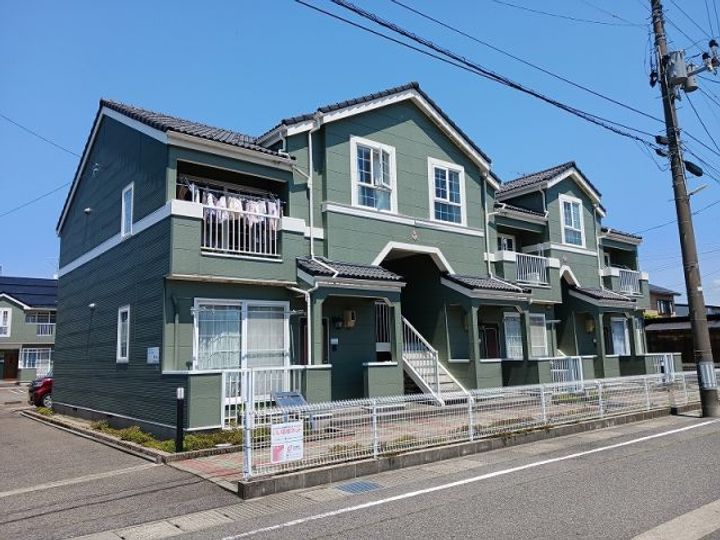 新潟県五泉市白山(アパート)の賃貸物件の外観