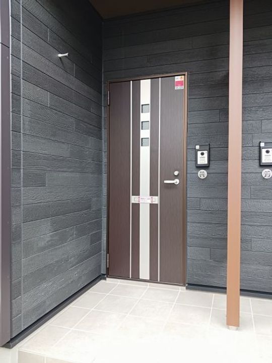 福島県二本松市若宮2(アパート)の賃貸物件の玄関