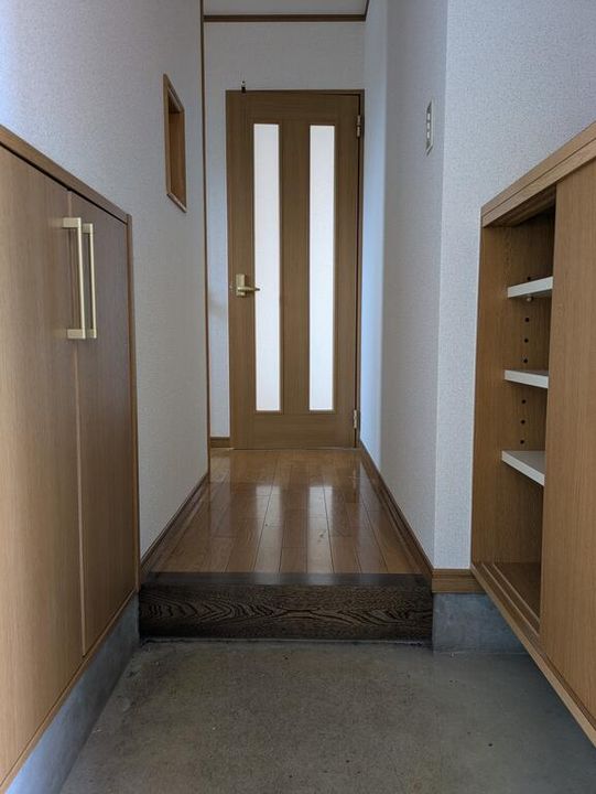 岩手県北上市鬼柳町柳上(一戸建)の賃貸物件の玄関
