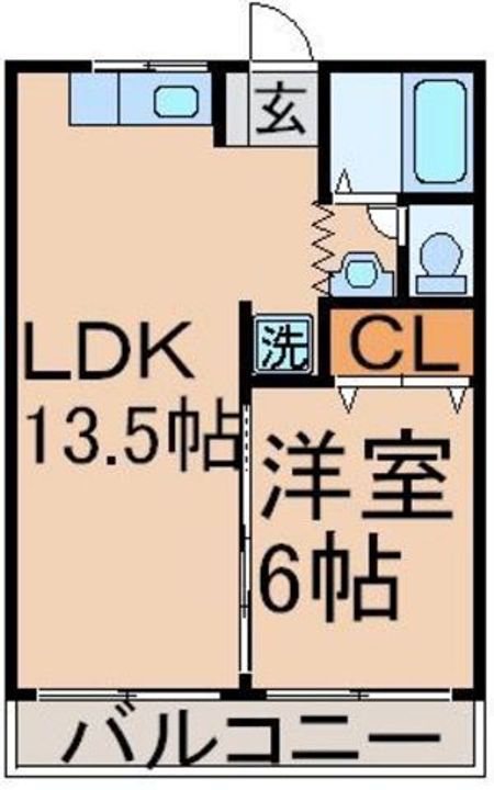 ビュー 花ノ丘の間取り