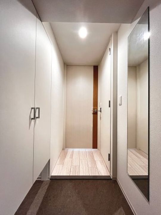 セレニテ日本橋エクラの玄関