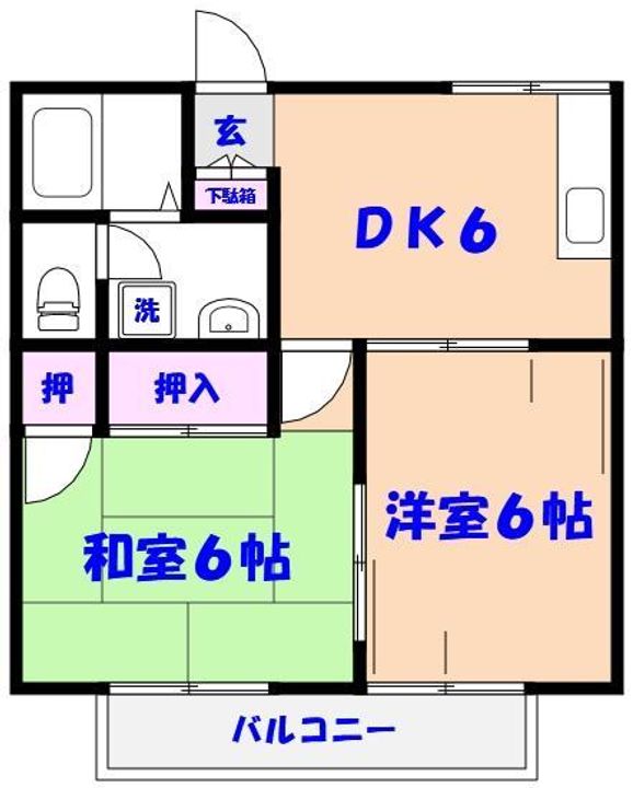 アーバンコートサンの間取り