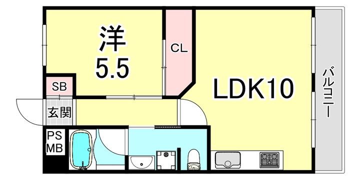 パインヒル向陽(フルリノベーション)の間取り