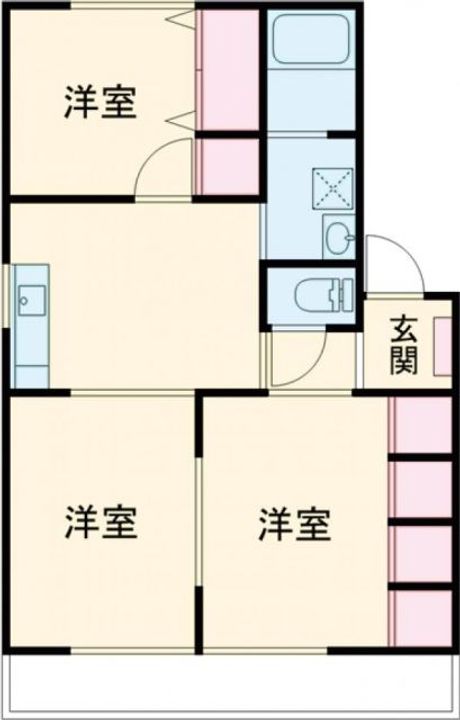 コーポひかるの間取り
