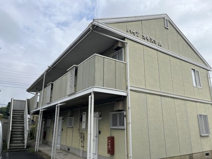 ハイツオギヌマAの外観