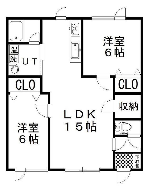 COSMOSの間取り