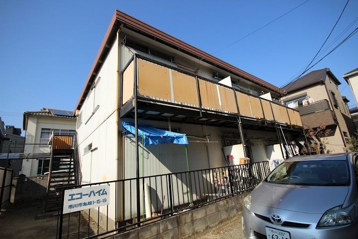 千葉県市川市鬼越1(アパート)の賃貸物件の外観
