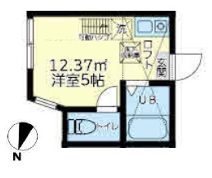 ユナイト衣笠マルセロの瞳の間取り
