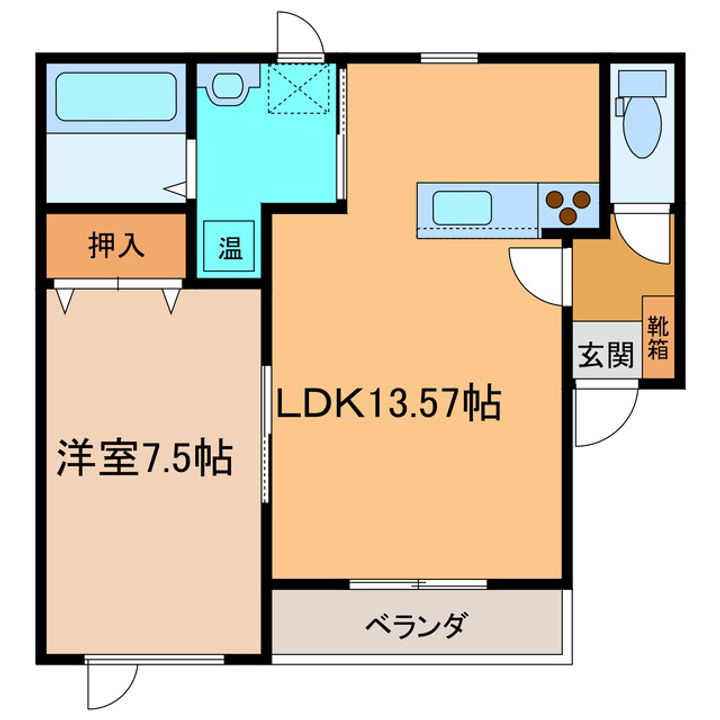 Class豊頃Fの間取り
