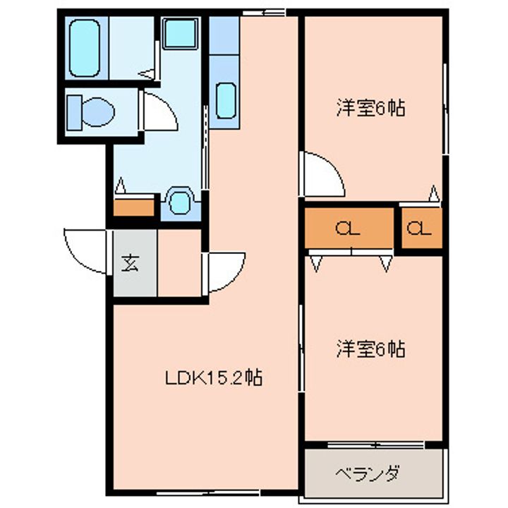 ピュアライフ太子堂の間取り