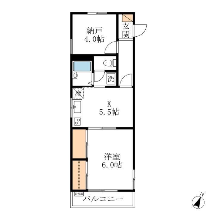イルソーレの間取り