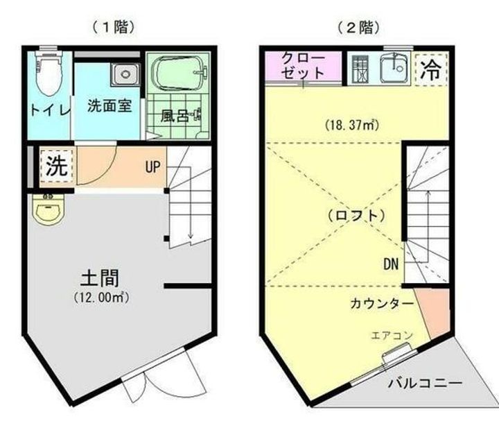 ドマーニ根岸の間取り