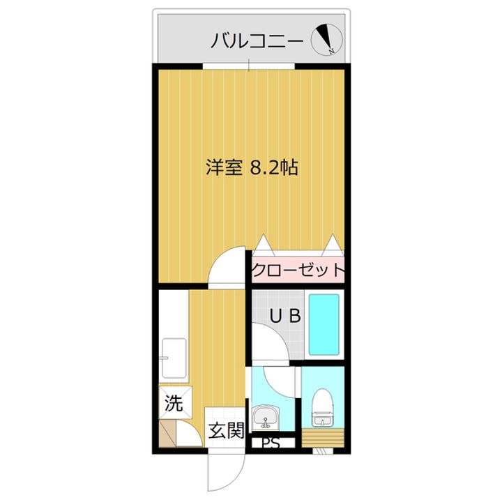 コーポ リベラルの間取り