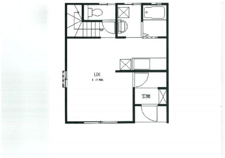 静岡県浜松市中央区三島町(一戸建)の賃貸物件の間取り
