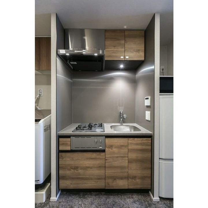 東京都港区海岸1(マンション)の賃貸物件のキッチン