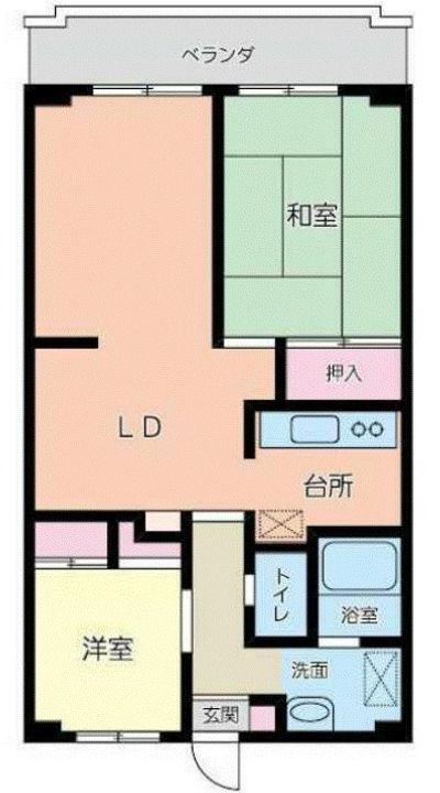 シティサイドテラスの間取り