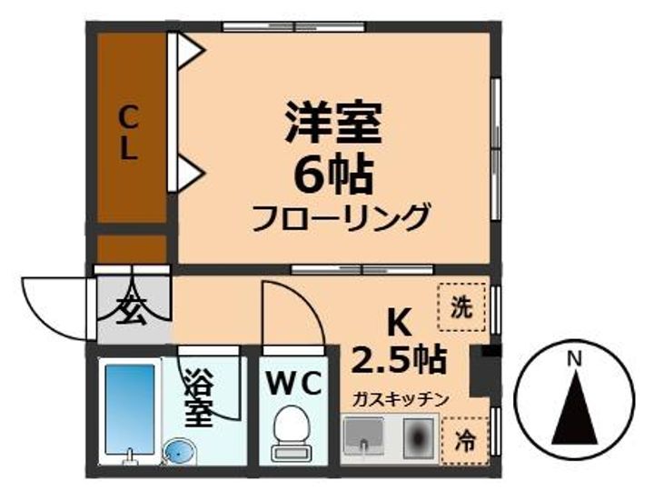 東京都杉並区和泉1(マンション)の賃貸物件の間取り