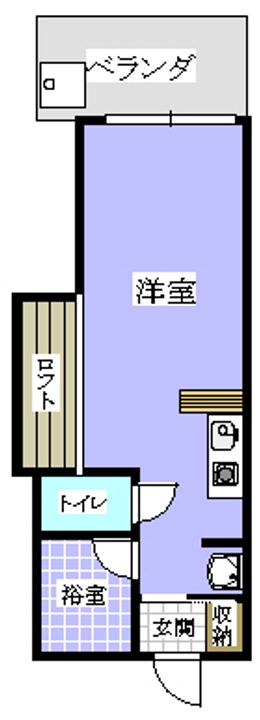 鹿児島県鹿児島市伊敷1(マンション)の賃貸物件の間取り