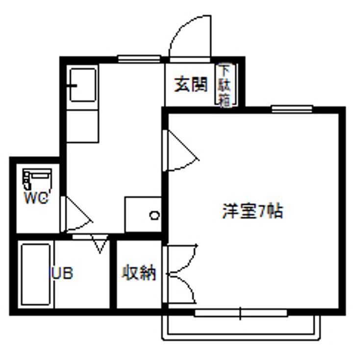 第3ロイヤル大嶋の間取り