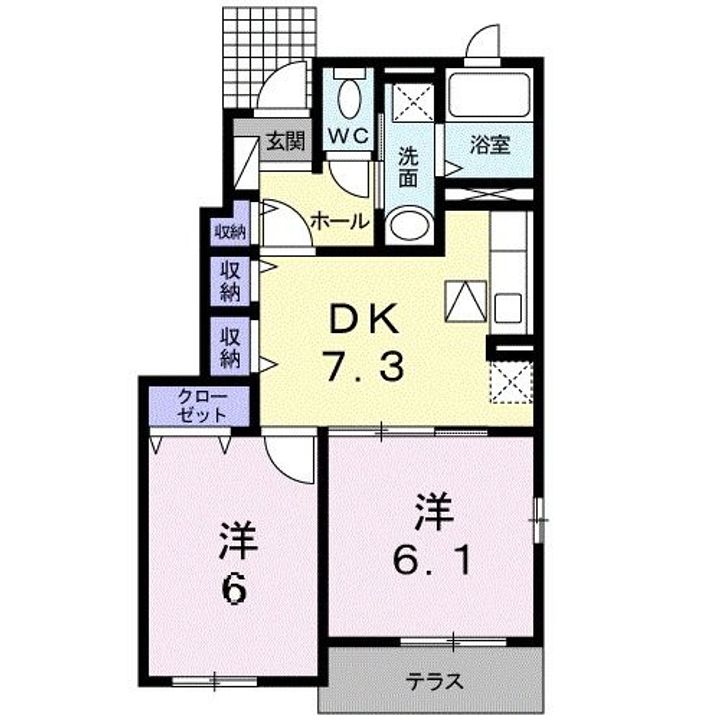NMON Fの間取り