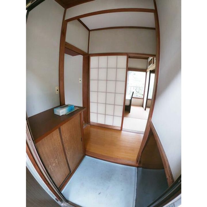 神奈川県足柄下郡箱根町湯本(アパート)の賃貸物件の玄関