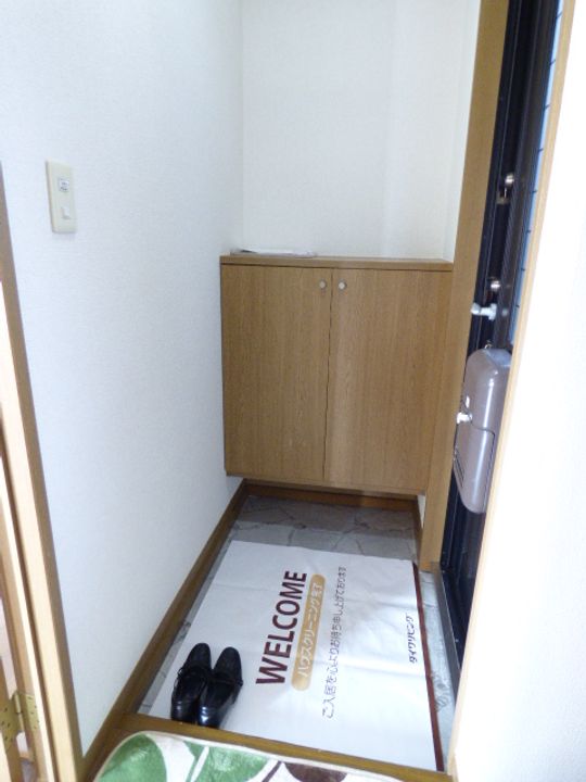 セジュール坂口Aの玄関