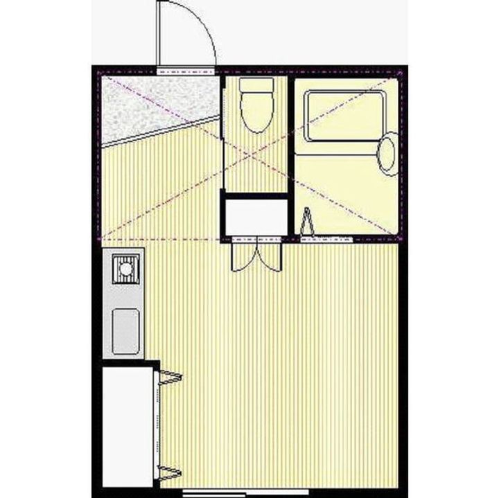 ウインズ生麦Aの間取り